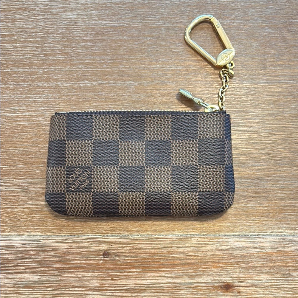Louis Vuitton Brown Checkered Key Holder